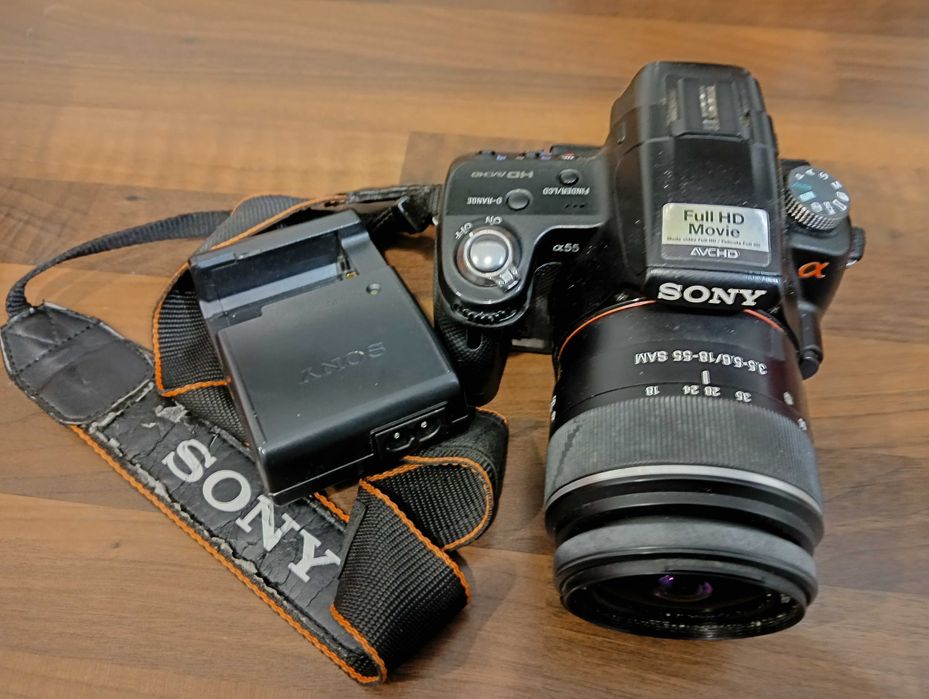 Aparat fotograficzny SONY Full HD Movie SLT-A55V