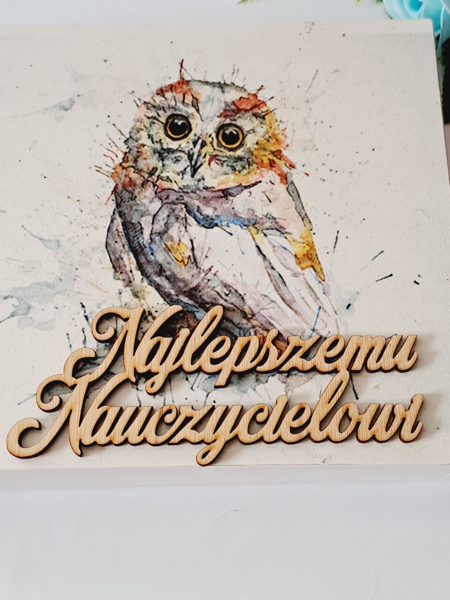 Pudełko na Merci Zakończenie Roku Szkolnego Podziękowanie