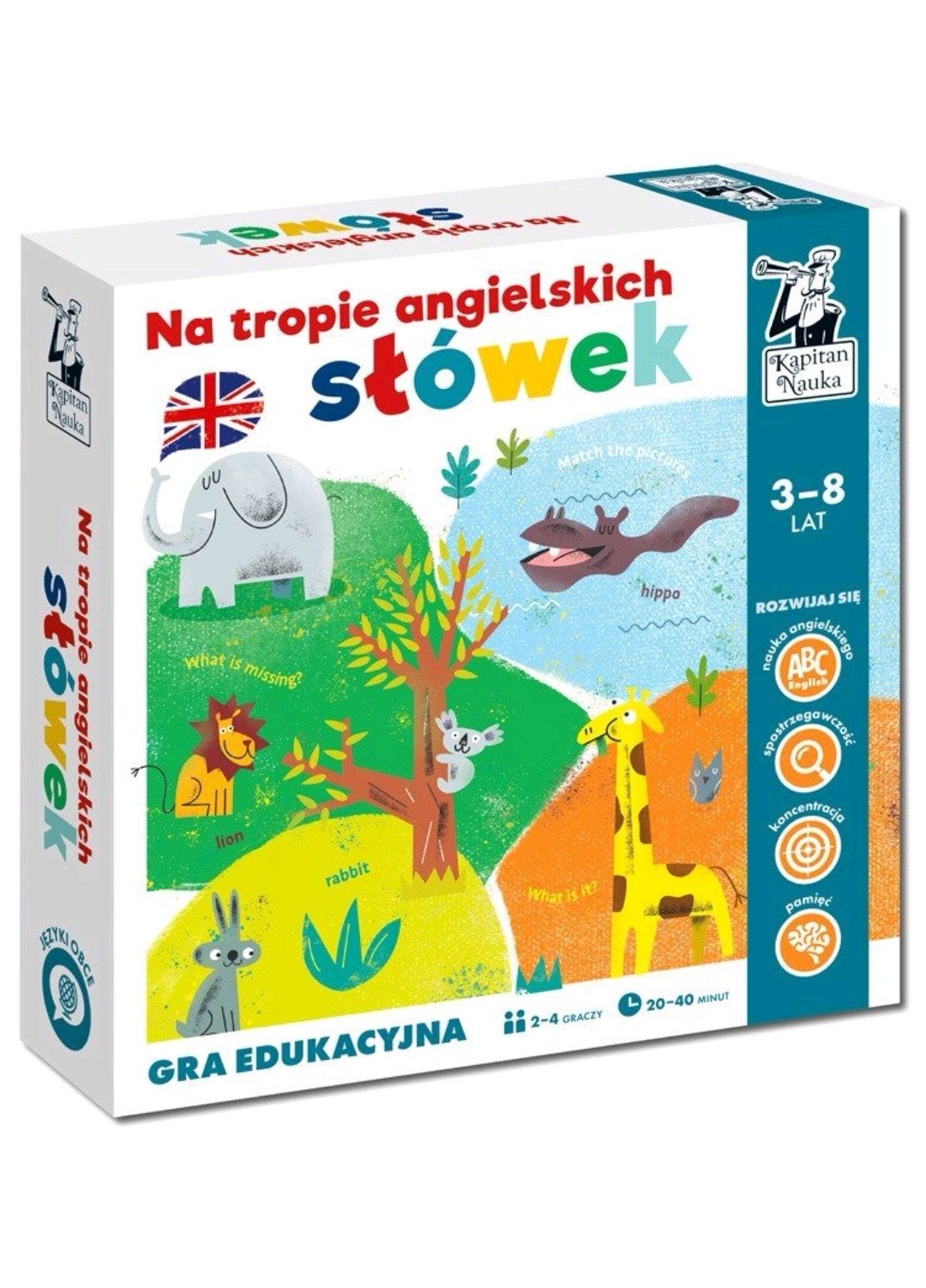 Gra Kapitan Nauka Na tropie Angielskich Słówek