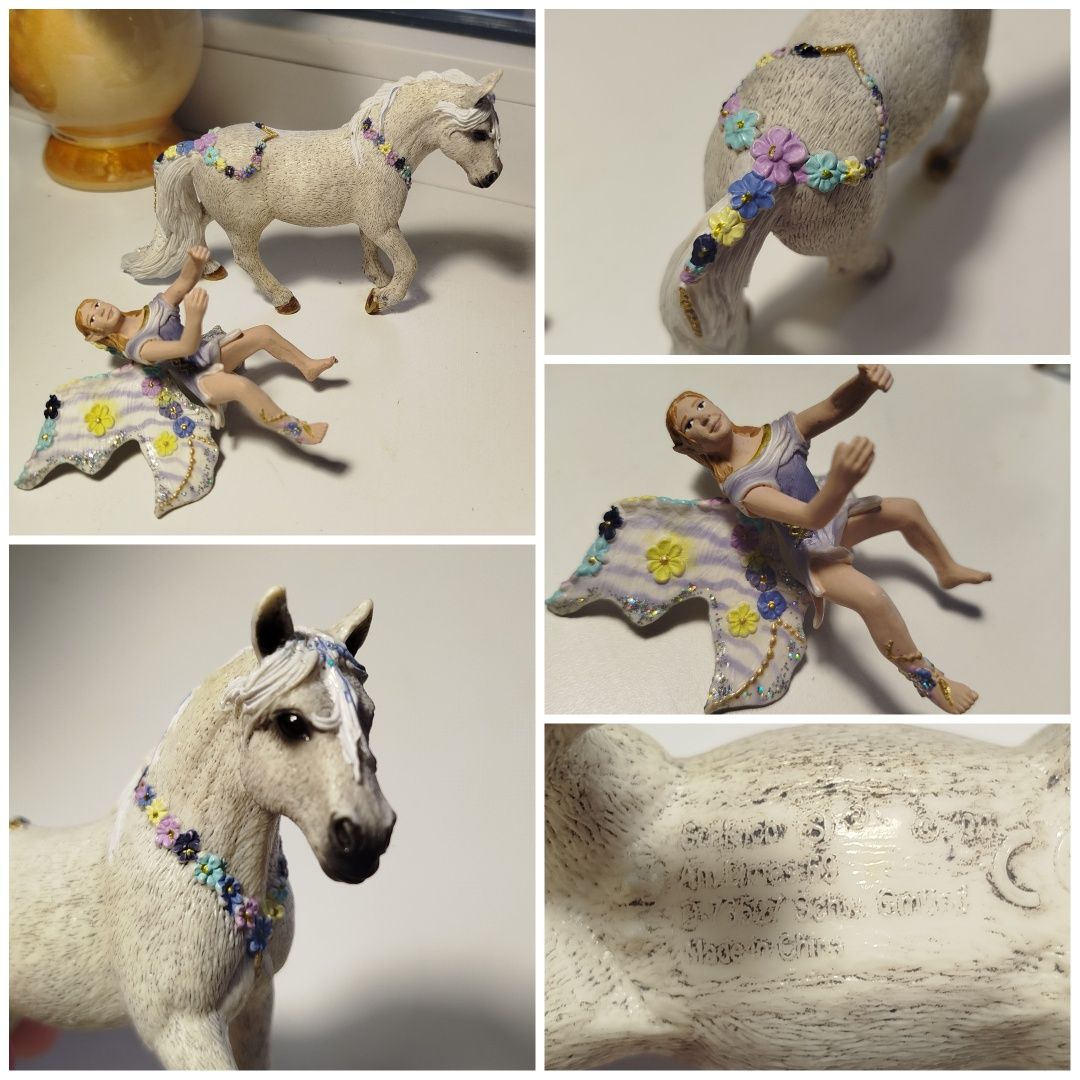 Игрушки Schleich фея попугай собака