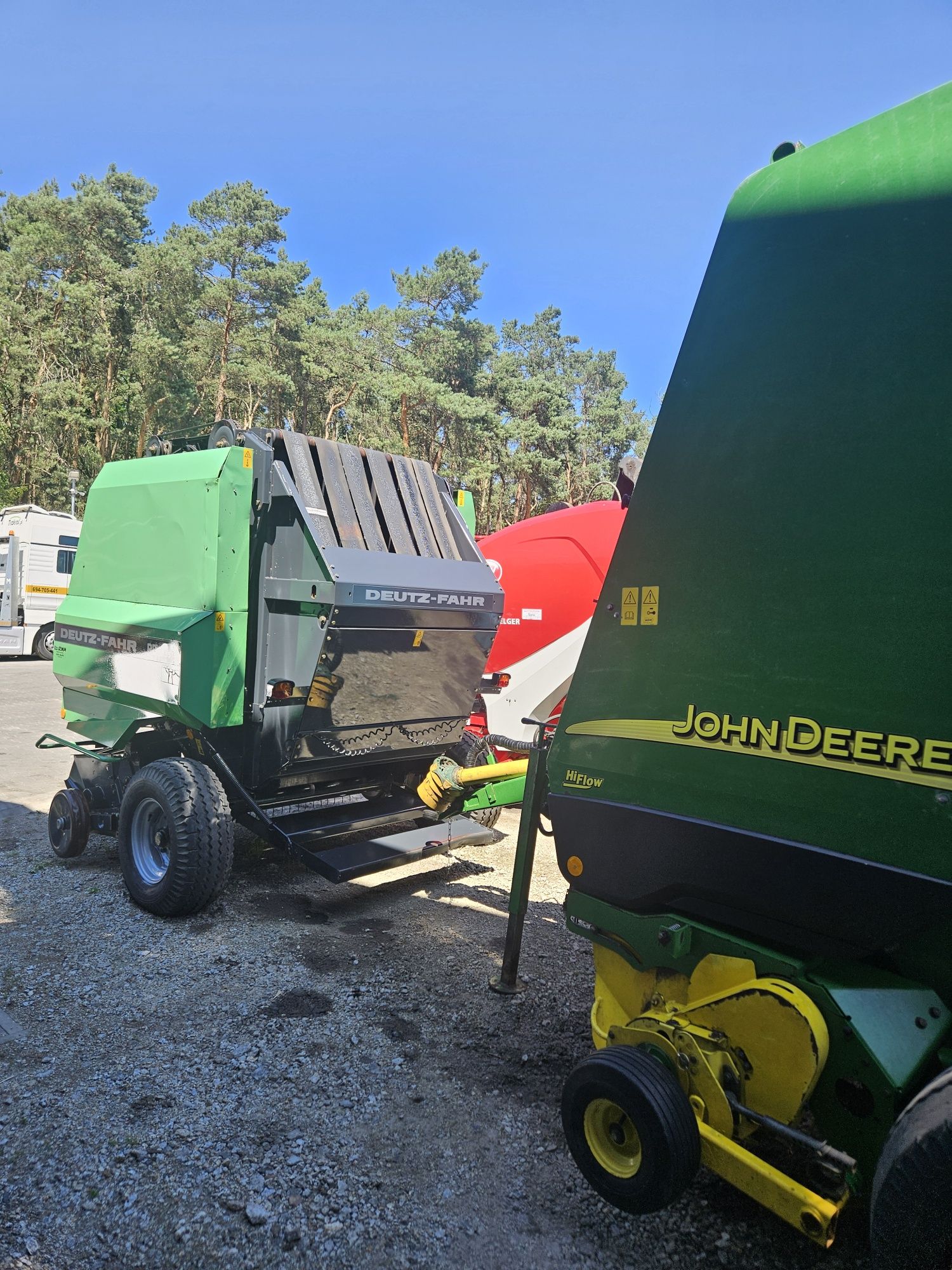 Prasa Deutz Fahr RB 3.55 Oryginał Vicon 157 FV