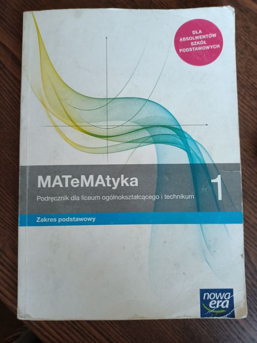 Podręcznik do matematyki kl 1 zakres podstawowy