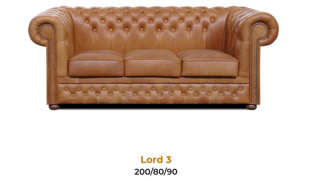 Zestaw Komplet Chesterfield Classic Okazjaa !