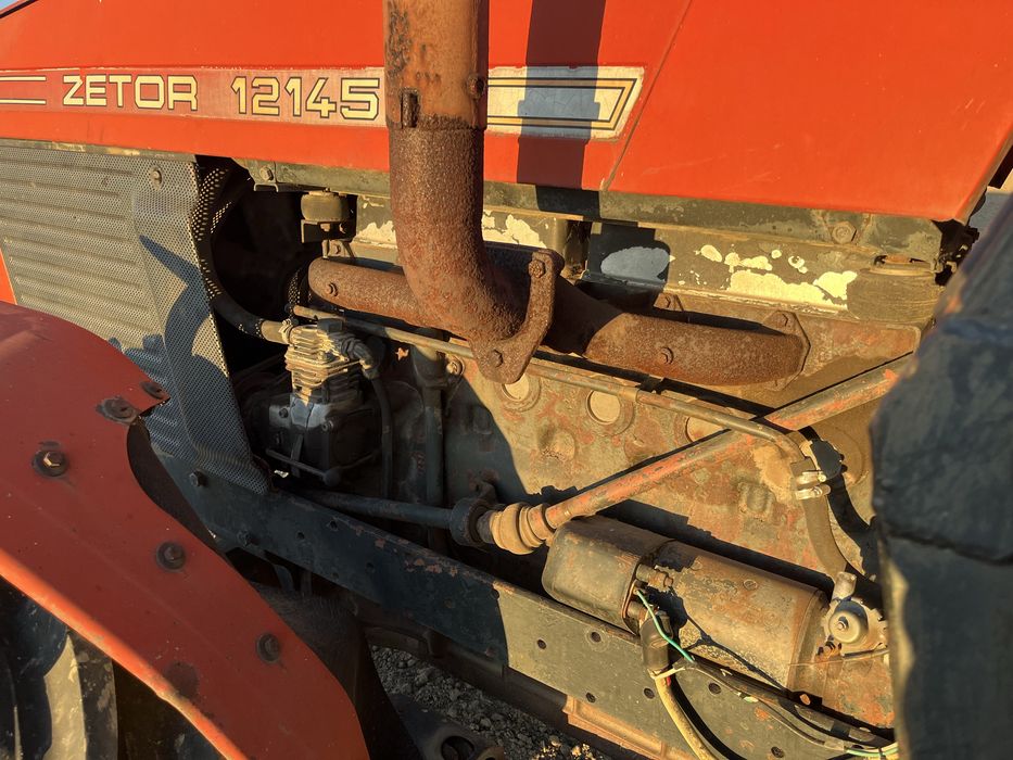 Zetor 12145 od rolnika, kola blizniacze