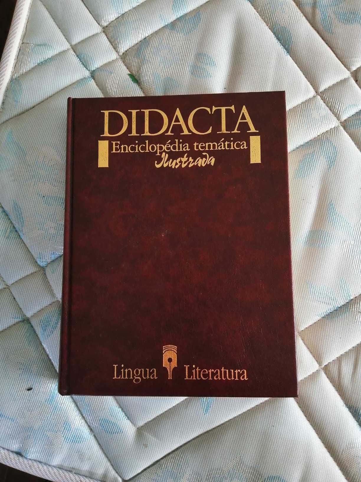 livro enciclopedia tematica lingua literatura