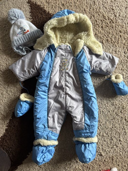 Зимовий комбез на хлопчика