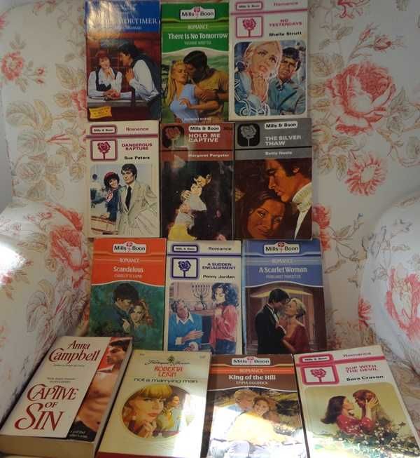 Livros Harlequin, Mills and Boon em inglês, a partir de 1 euro