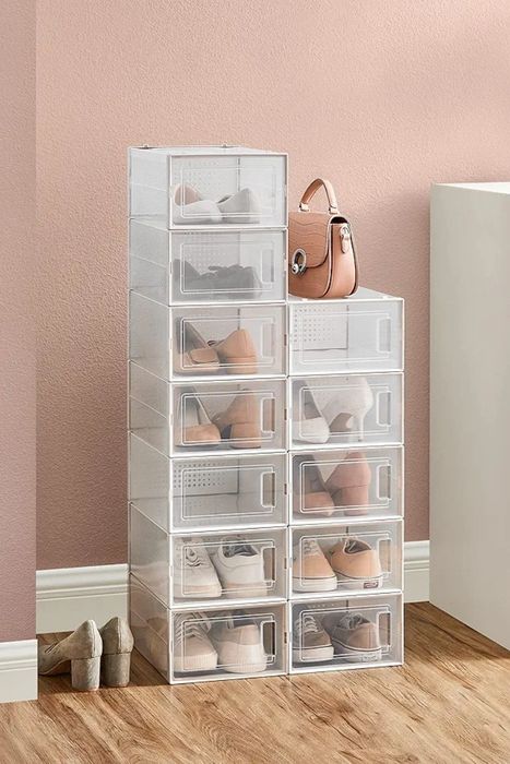 Organizer, pudełka na buty. Szafka na buty i inne rzeczy