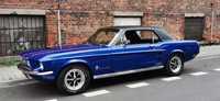 Mustang do ślubu 1967 r. wesele, eventy, klasyk, auto do ślubu