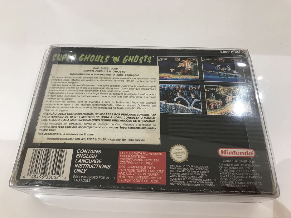 Super Ghouls 'N Ghosts - Snes / Super Nintendo (Pal - Completo)