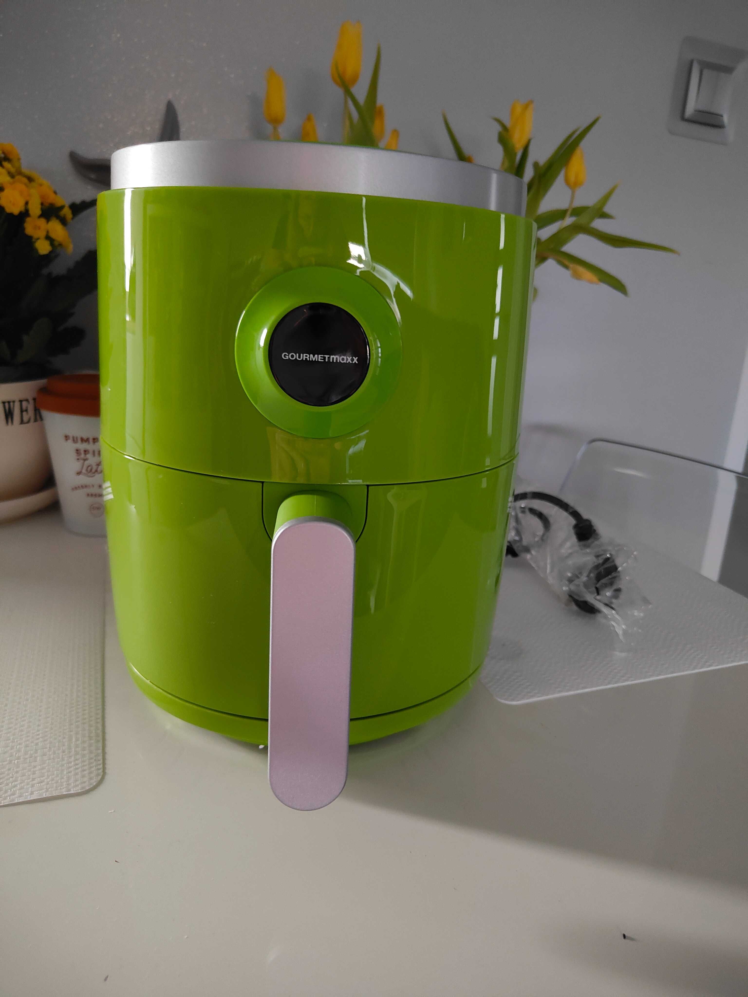 Airfryer zielony 3L