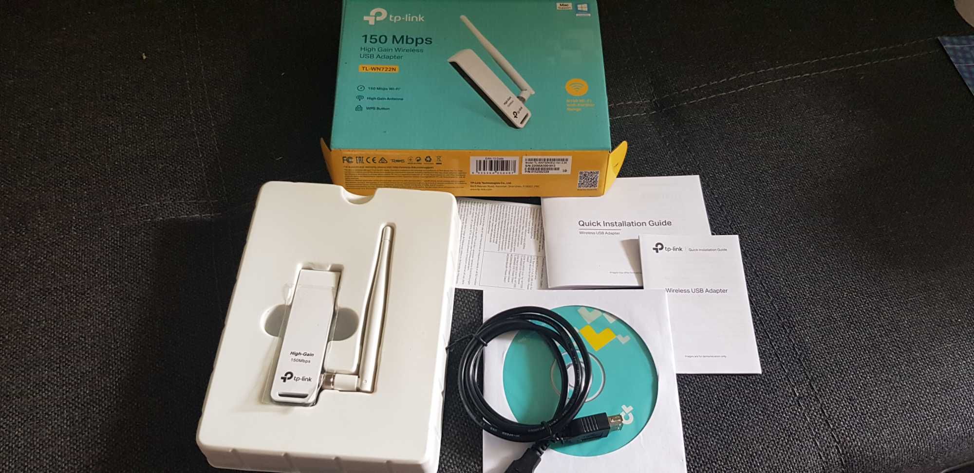 Karta sieciowa Wi-Fi USB - TP-Link TL-WN722N