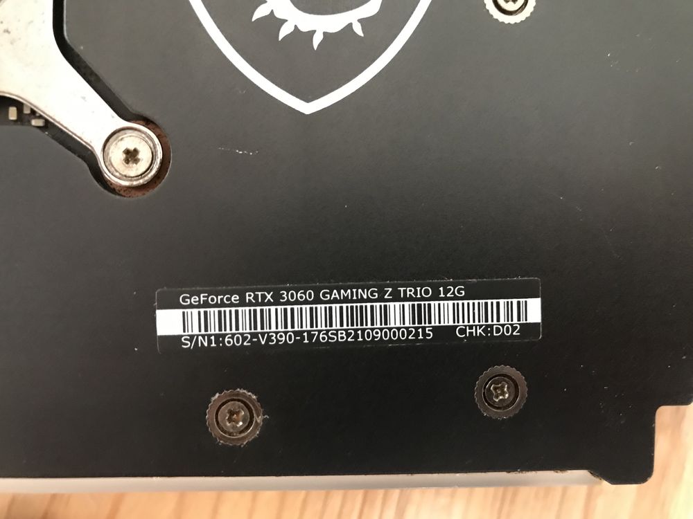 Відеокарта Nvidia Geforce RTX 3060 12gb