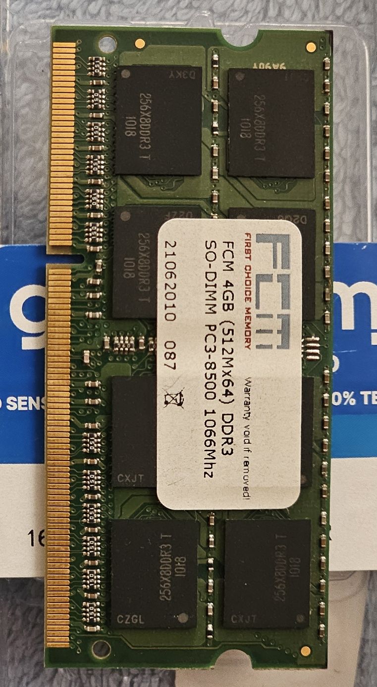 Оперативна пам'ять для ноутбука ,перативка DDR3 4GB 1066Mhz PC3-8500