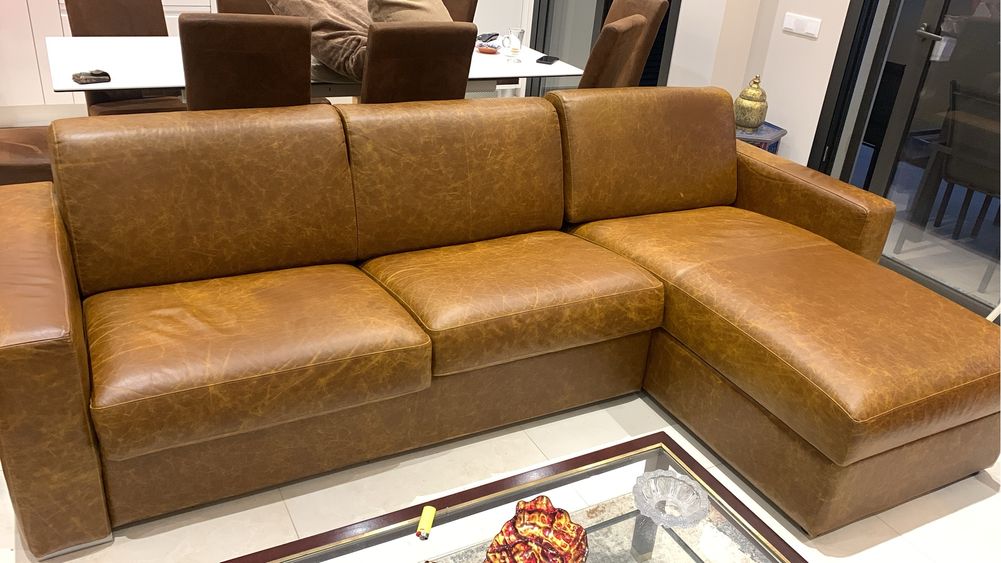 Sofa cama com baul