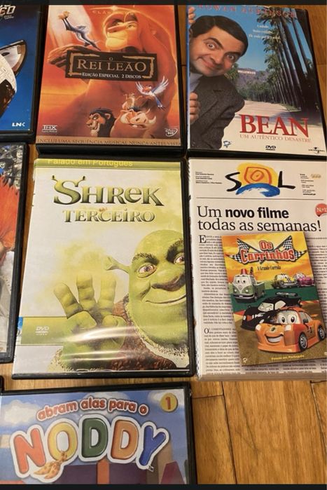 DVD’s varios filmes