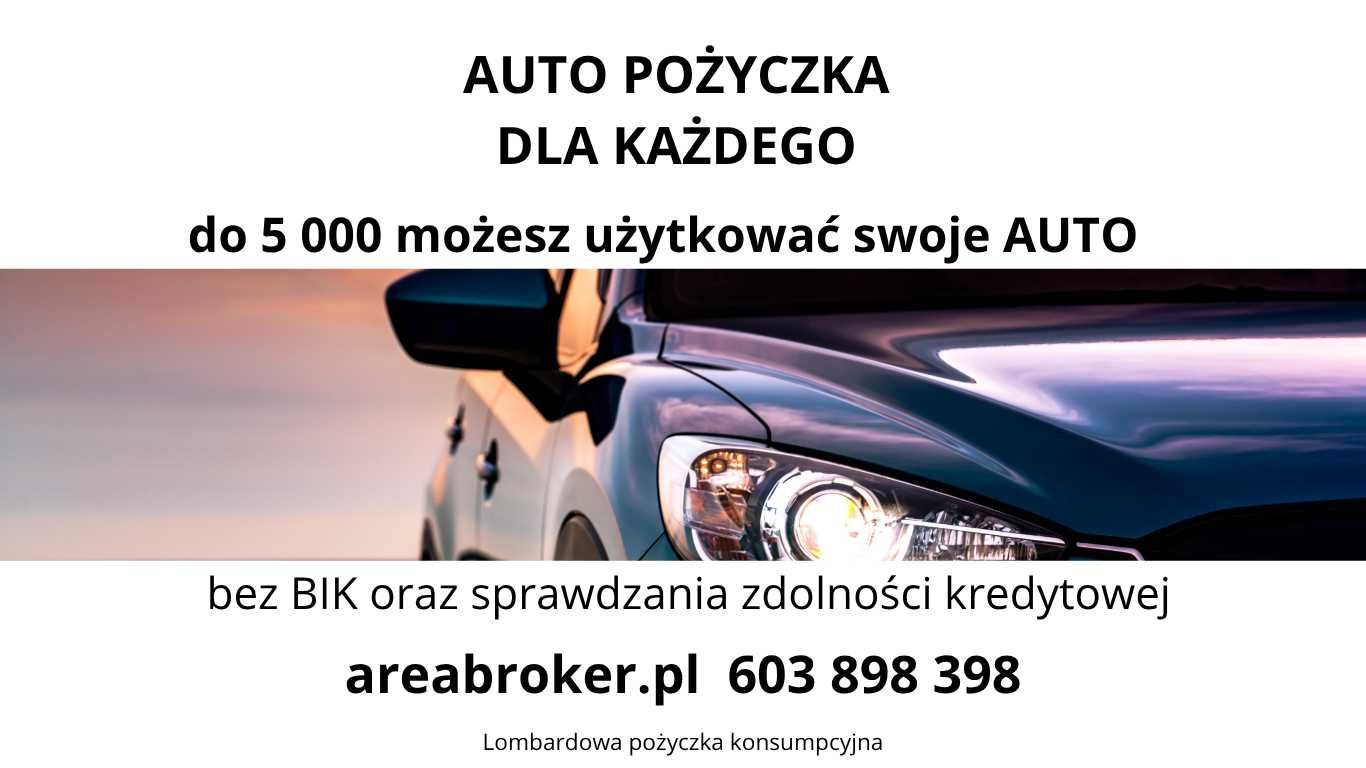 Auto pożyczka dla każdego