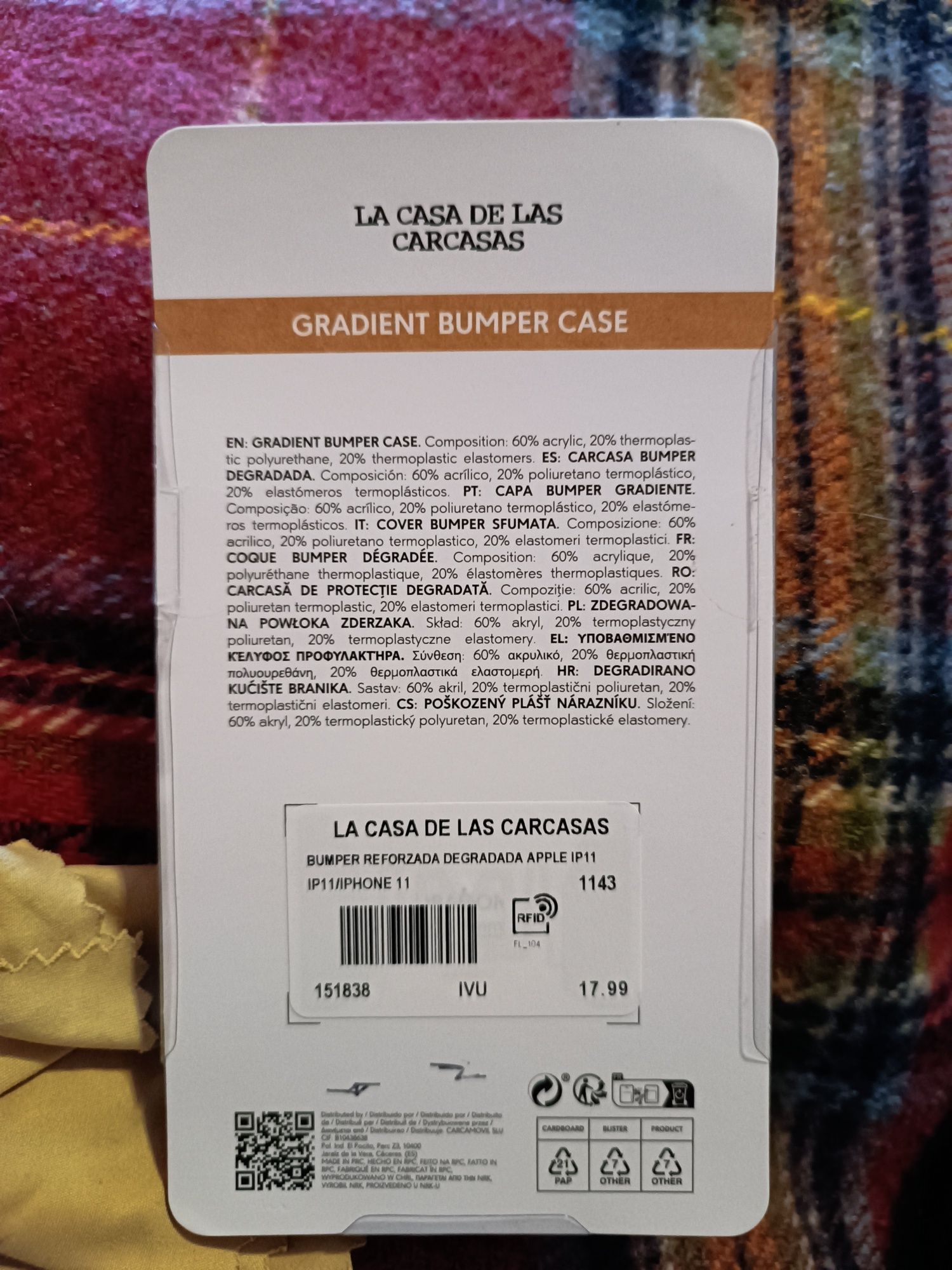 Capa protetora iPhone 11