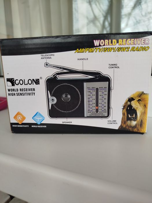 Радіоприймач новий