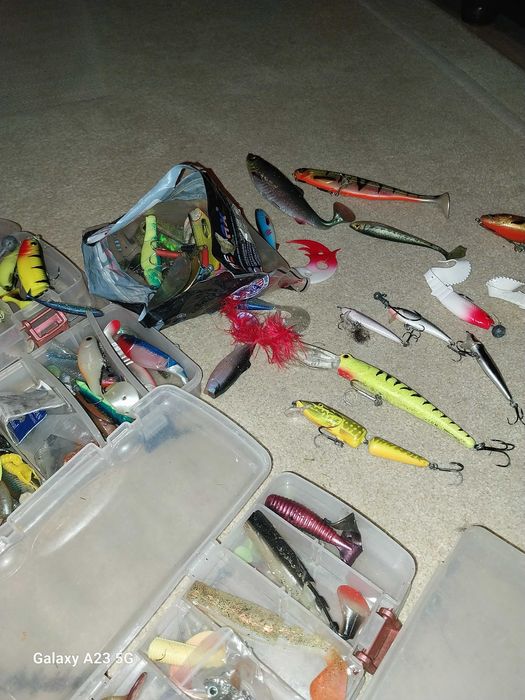 Zestaw przynęt wędkarskich mix