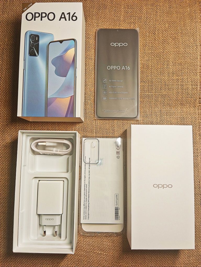 OPPO A16 CPH2269 Color : Pearl Blue