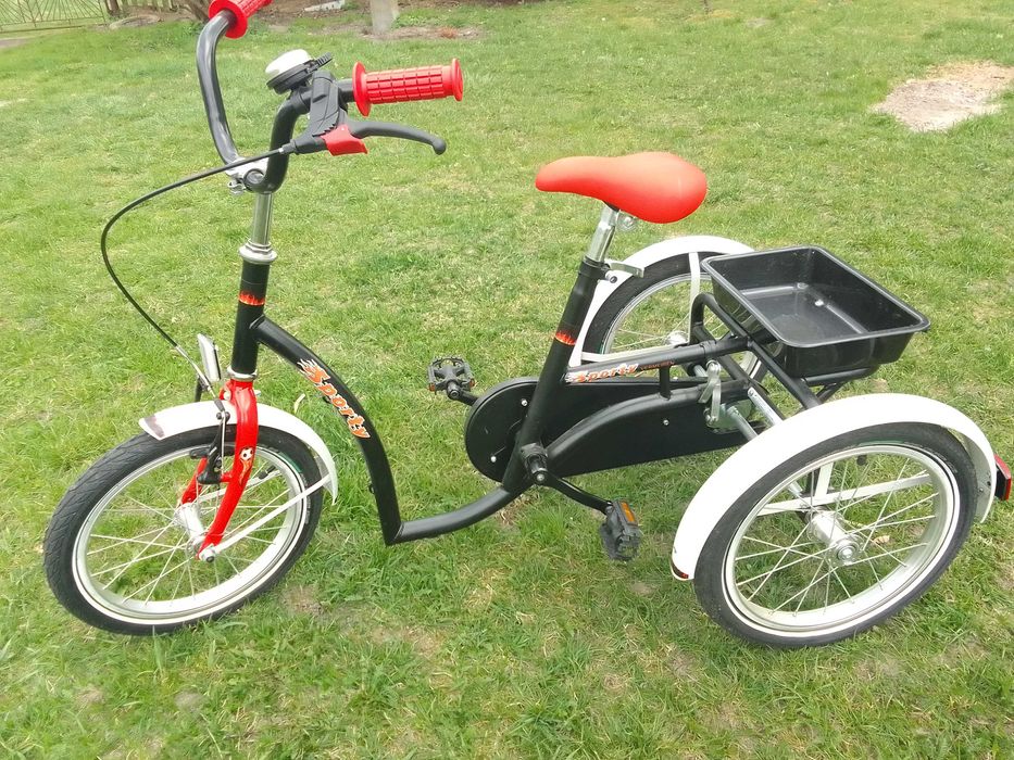 Sprzedam rower trójkołowy rehabilitacyjny dla chłopczyka