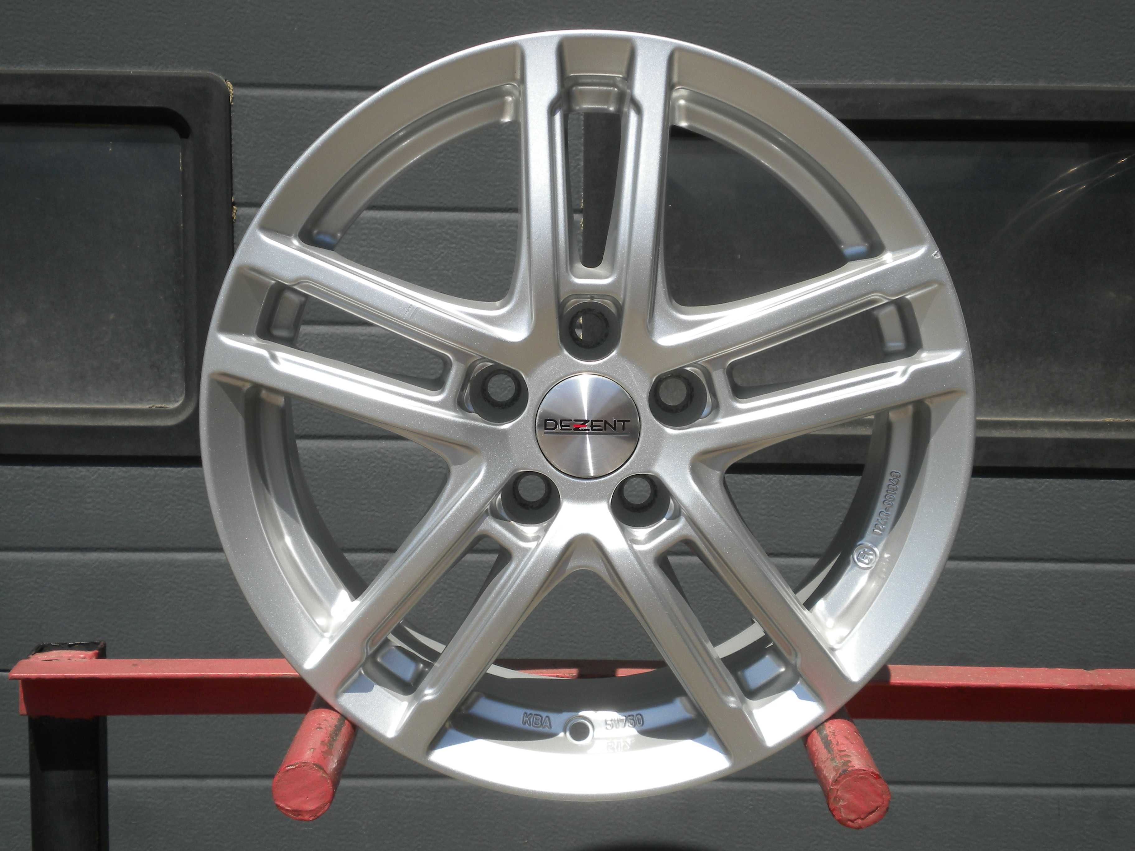 Felgi aluminiowe Dezent 16 5x108 Ford Focus C-Max Mondeo Volvo V50 S40