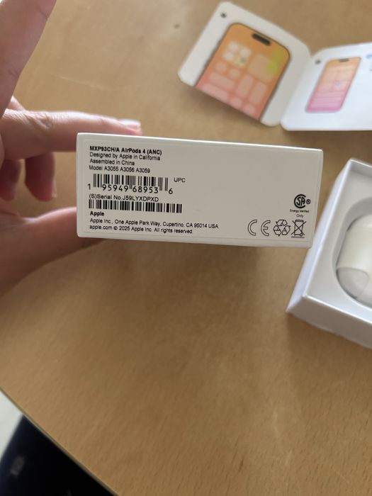 Airpods 4 geração (cancelamento de ruído ativo)