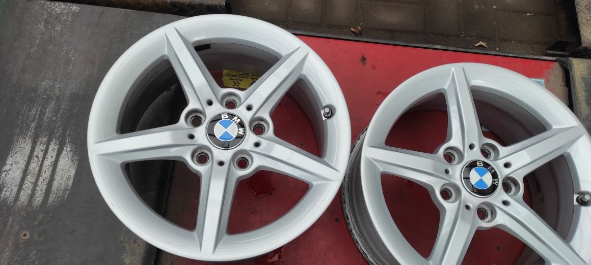 5x120 Felgi Aluminiowe 16 BMW 1 F20 F21 + czujniki TPMS OE BMW 4SZT