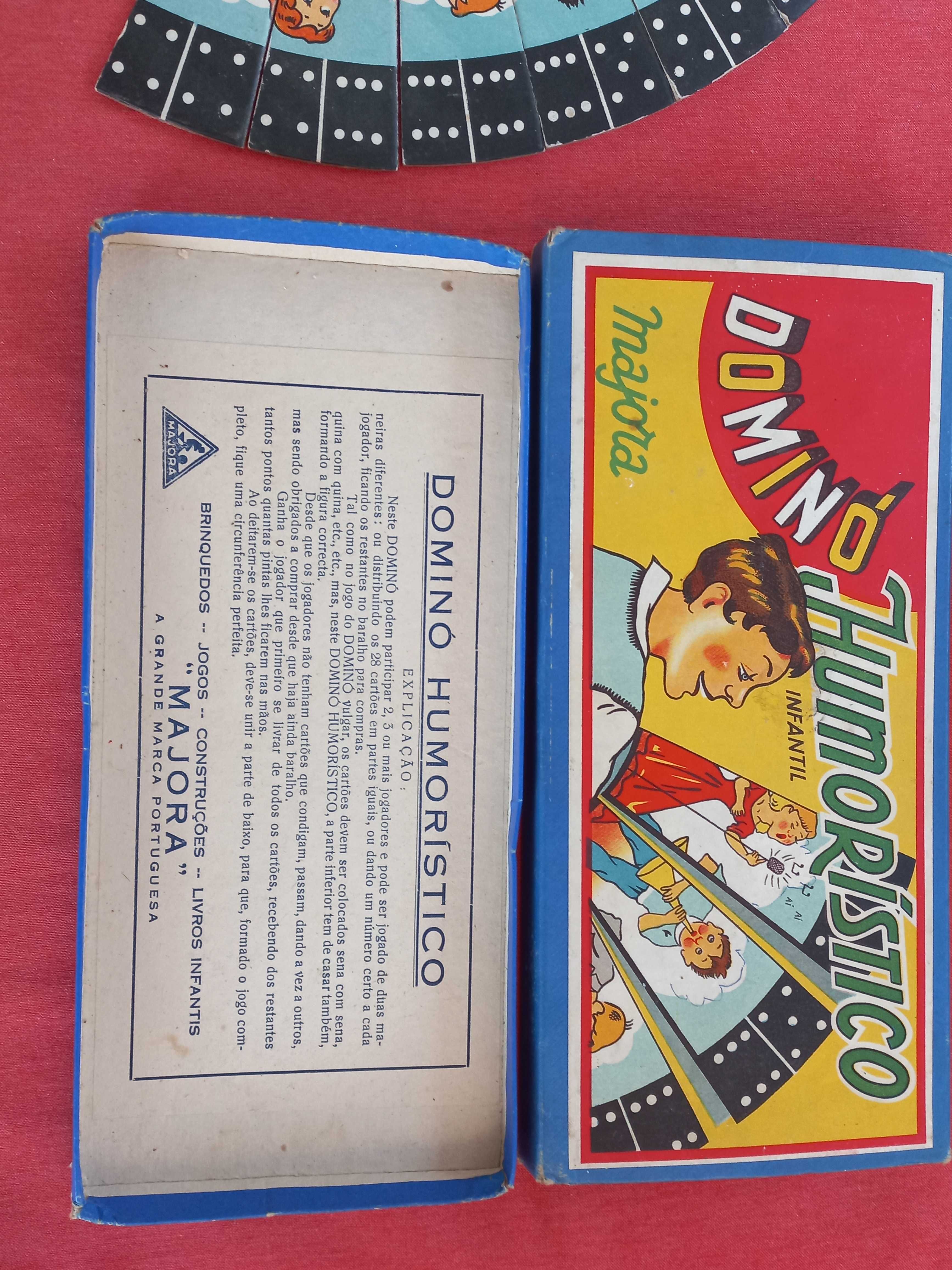 Antigo Jogo Majora Domino Humoristico
