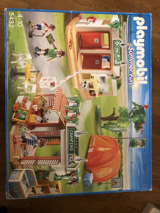 Playmobil 5432 camping sklep pole campingowe karton duzy zestaw