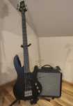 Zestaw basowy – gitara LTD B-10 KIT BLKS + wzmacniacz Fender Rumble 15