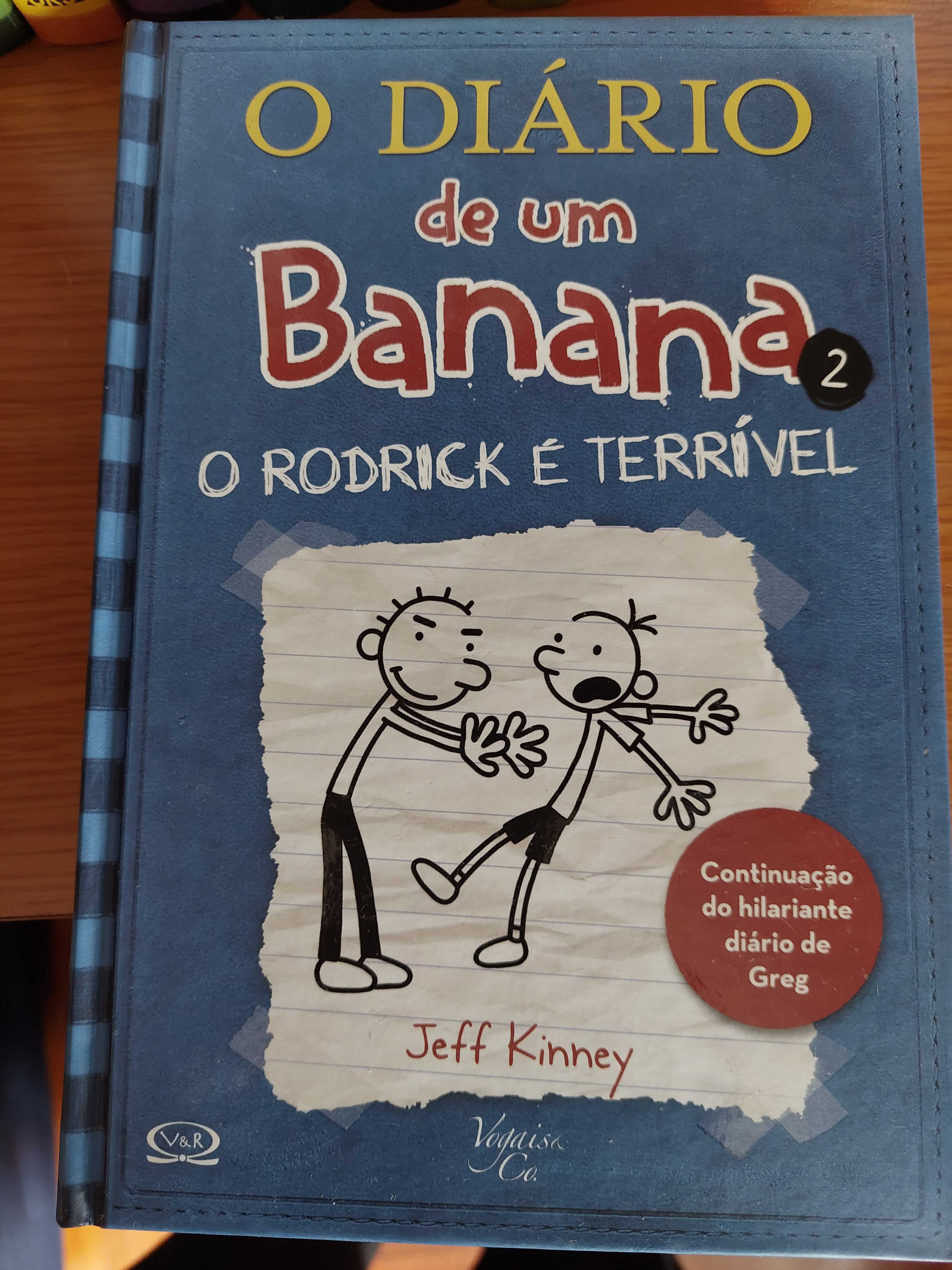 Livros da coleção Diário do Banana