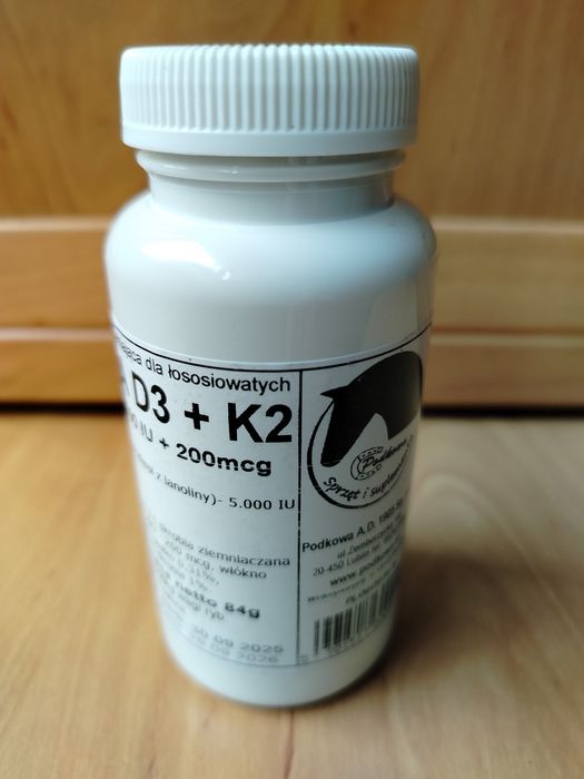 Witamina D3+k2mk7 Podkowa