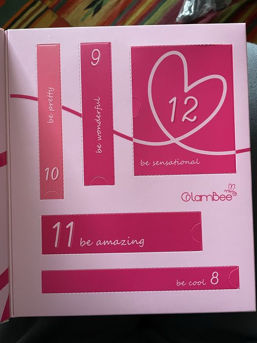 Адвент календар GlamBee 1шт. Глембі