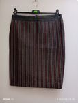 Spódnica skórzana w stylu vintage M