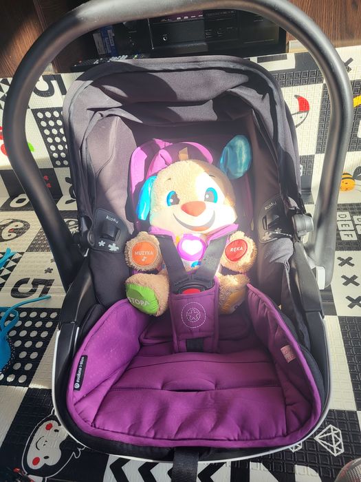 Kiddy evolution 2 pro 0-13 kg +baza isofix Royal Purple