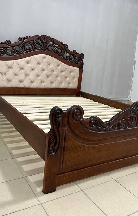 Ліжко Дуб 180х200, спальня Двохспальне ліжко