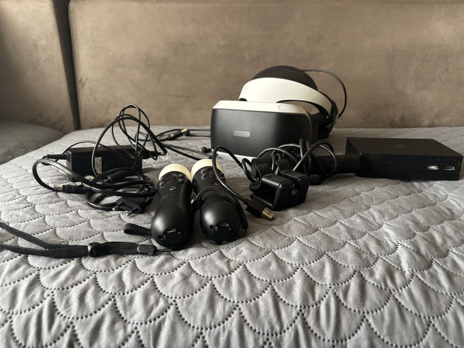 Playstation vr Gogle+ 2 kontrolery move+ kamerka