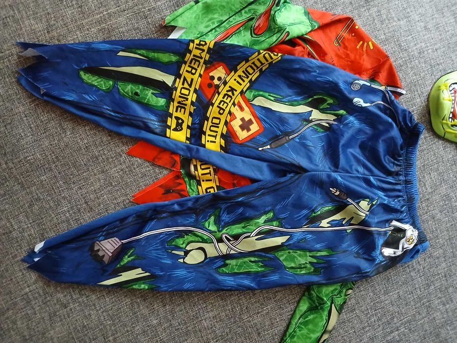 Костюм скелет геймер hallow scream 5-6 р. 110-116