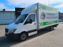 Mercedes-Benz Sprinter 314 Autom 7G+ Klimatyzacja Kontener Winda 750KG