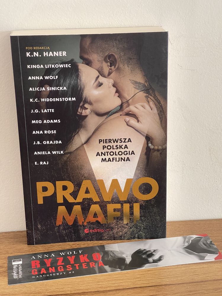 Książka PRAWO MAFII pierwsza polska antologia mafyjna