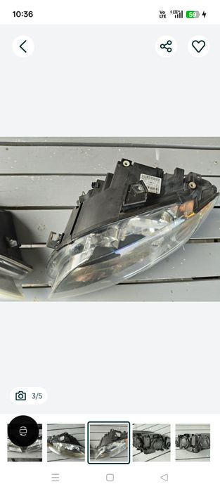 Lampa lewa Audi a4 b7