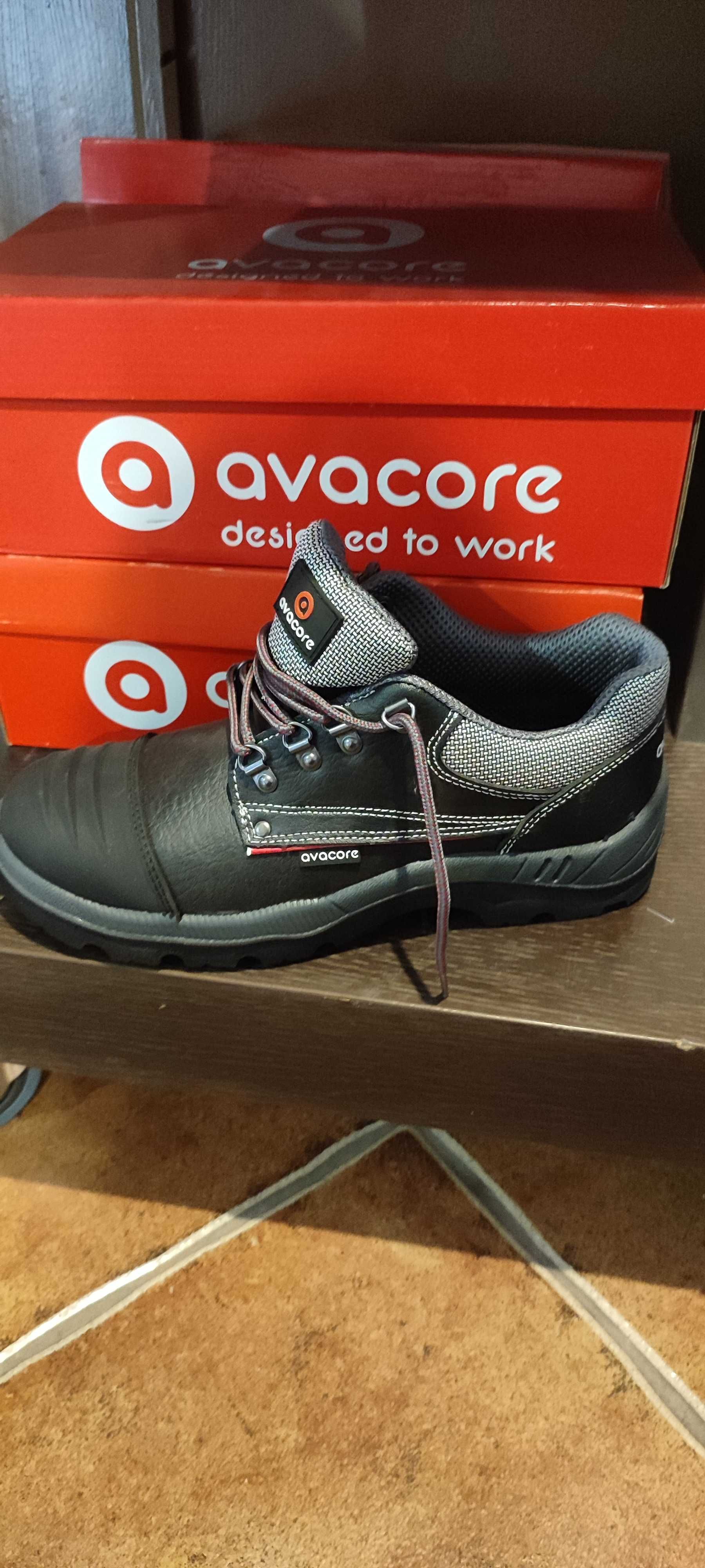 Buty robocze AVACORE STRONGO AV0814 S3 – rozmiary 41, 2x 43, nowe