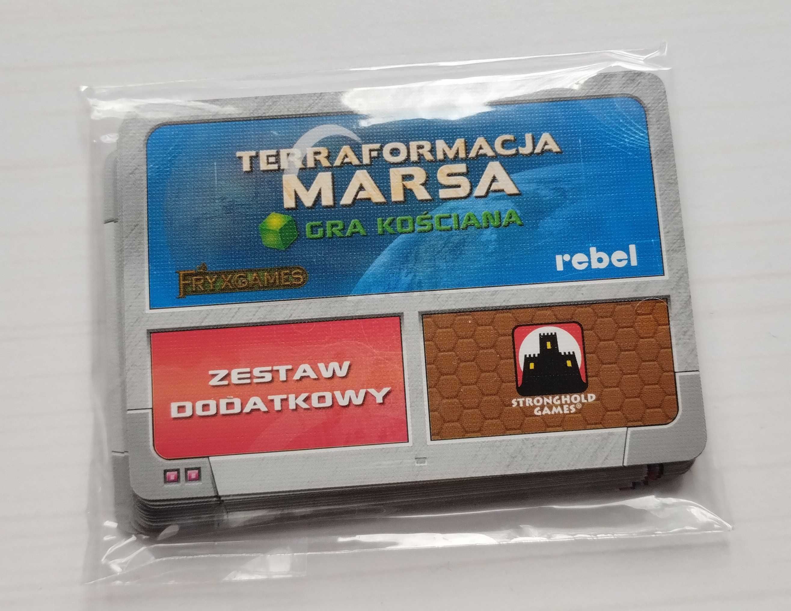 Terraformacja Marsa: Gra kościana - Zestaw dodatkowy #1 (17 kart) nowe