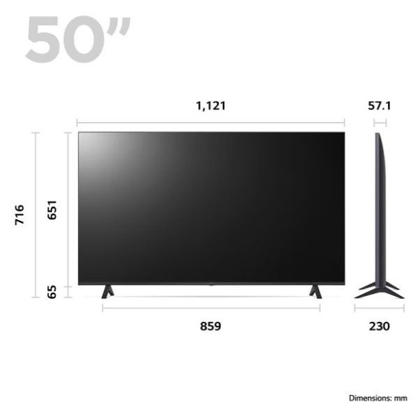 Телевізор LG 50UR781