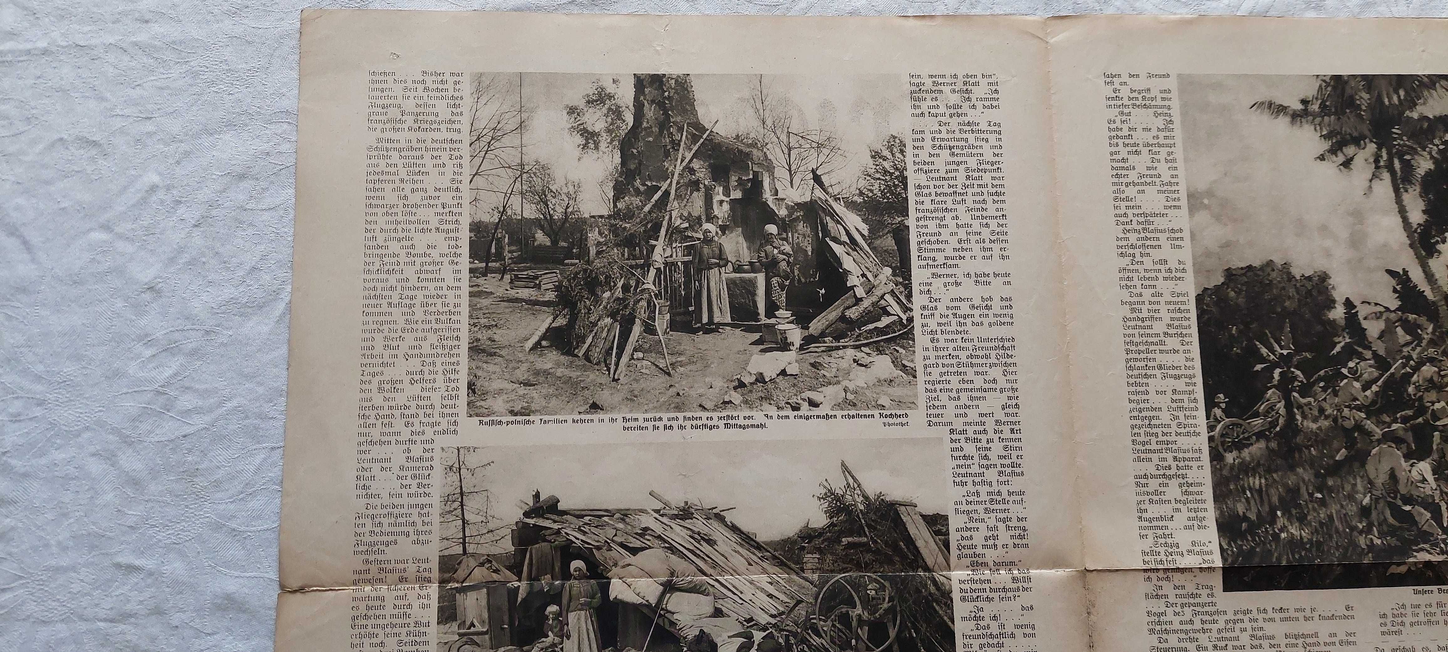 Kriegsbilder (nr 25,31) 1915-pruska gazeta wojenna