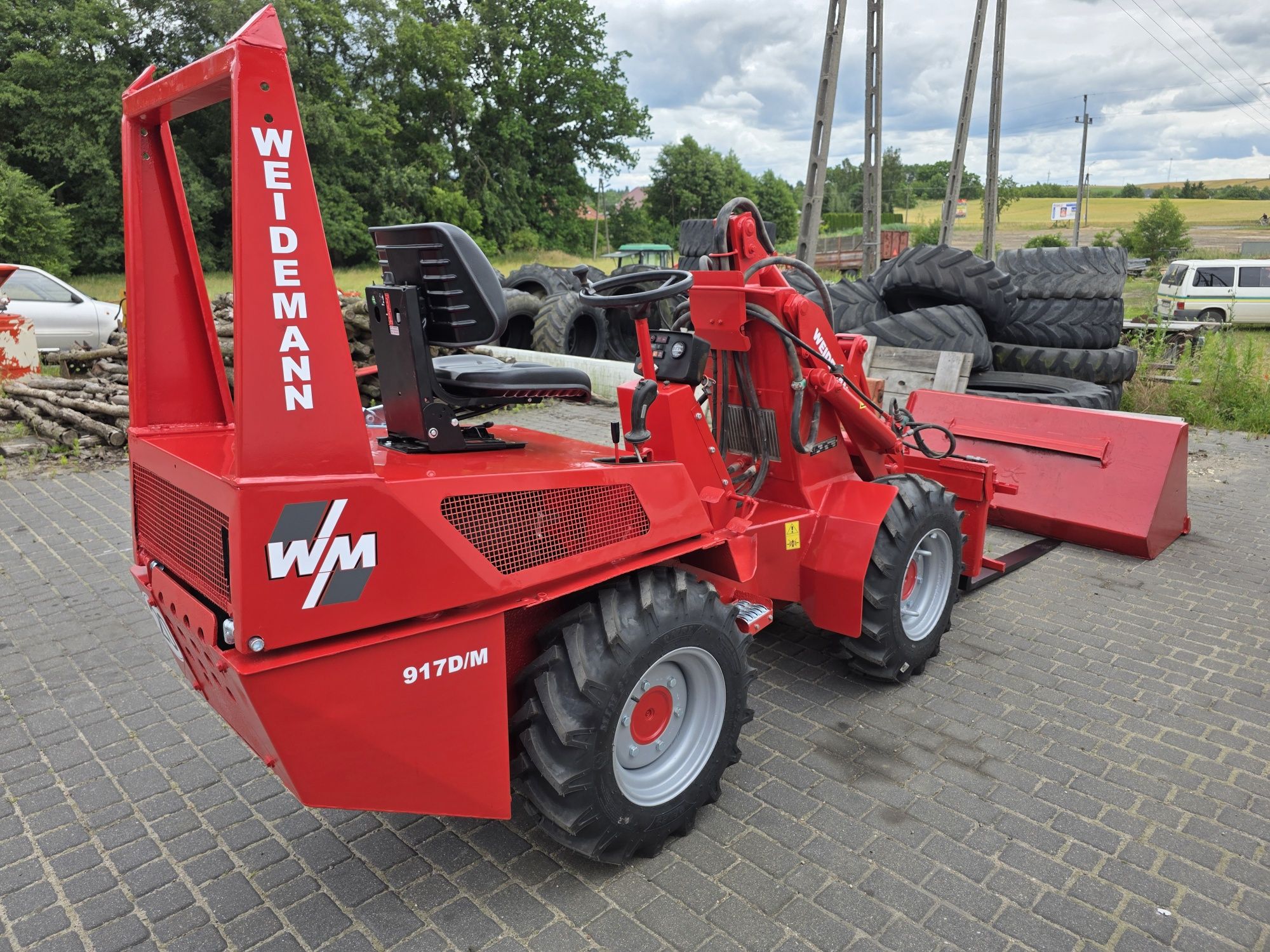 Weidemann 917 D/M z osprzętem