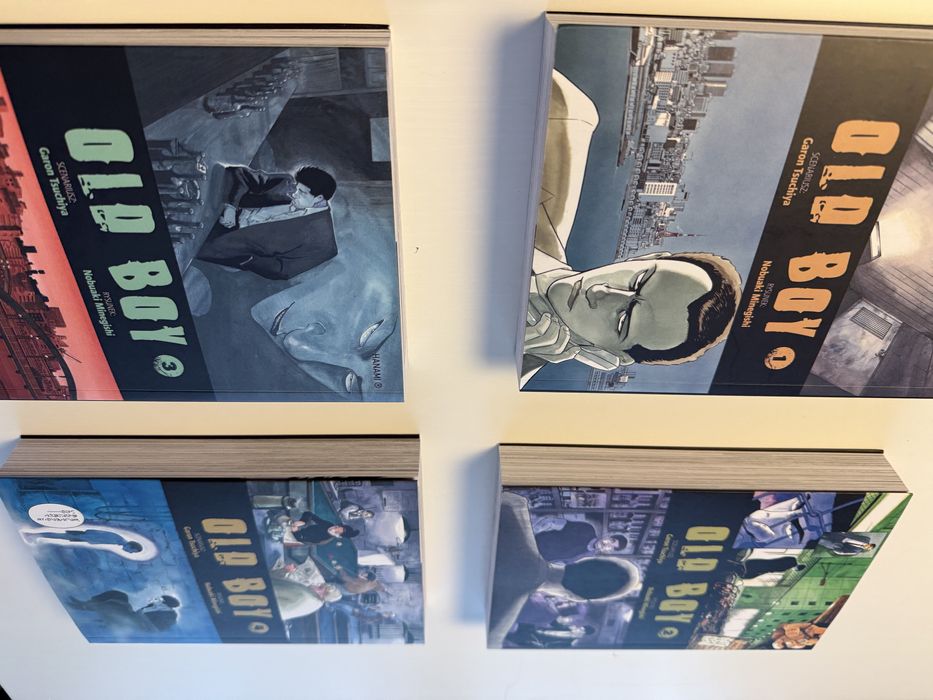 Old boy tomy 1-4 zbiorcze Manga