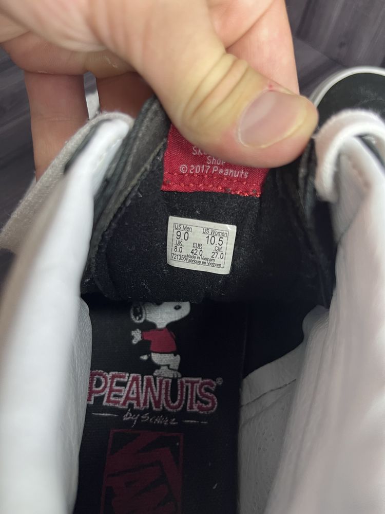 Кеди VANS Sk8-Hi Peanuts X 'Joe Cool'/р.42